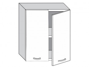 1.60.2 Шкаф настенный (h=720) на 600мм с 2-мя дверцами в Усолье - usole.magazin-mebel74.ru | фото