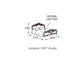 Кровать 2-х спальная 1800*2000 с ортопедом в Усолье - usole.magazin-mebel74.ru | фото