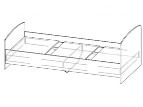 Кровать одинарная в Усолье - usole.magazin-mebel74.ru | фото