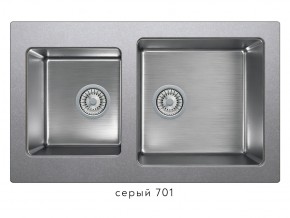 Мойка комбинированная Tolero twist TTS-840 Серый 701 в Усолье - usole.magazin-mebel74.ru | фото