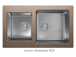 Мойка комбинированная Tolero twist TTS-840 Темно-бежевый 823 в Усолье - usole.magazin-mebel74.ru | фото