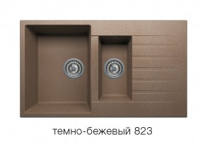 Мойка кварцевая Tolero R-118 Темно-бежевый 823 в Усолье - usole.magazin-mebel74.ru | фото