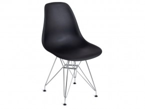 Стул Cindy Iron chair Eames mod. 002 черный в Усолье - usole.magazin-mebel74.ru | фото